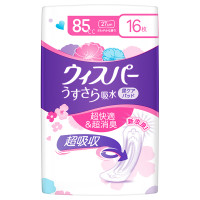 うすさら安心 女性用 軽度尿ケア製品 / 16枚 (85cc 27cm) / さわやかな香り