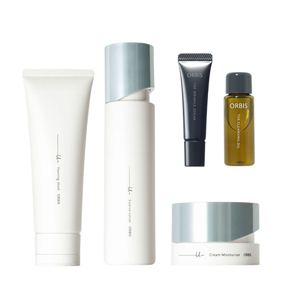 オルビスユー ドット 初売り限定3ステップキット / 120g、180ml、50g、7g、5ml / 限定品/本体+ミニサイズ / 無香料 / しっとり