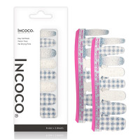 【限定品】インココ貼るマニュキュアシート / アークティック プレイド / 8サイズ×2シート