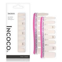 【限定品】インココ貼るマニュキュアシート / タイニー ボウ / 8サイズ×2シート