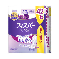 うすさら安心 女性用 軽度尿ケア製品 / 42枚 (80cc 24cm) / さわやかな香り