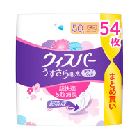 うすさら吸水 女性用 軽度尿ケア製品 / 54枚 (50cc 24cm) / さわやかな香り