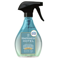 消臭・除菌 5つ星ホテル推奨 衣類・布製品消臭剤 HAPPINESS HOTEL / 本体 / 370ml / ホワイトティーの香り