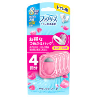 消臭芳香剤 トイレ用 / 詰め替え / 4個 / クラシック・ブーケの香り
