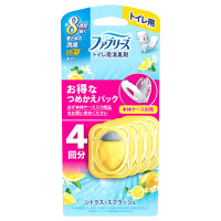 消臭芳香剤 トイレ用 / 詰め替え / 4個 / シトラス・スプラッシュの香り