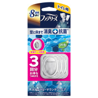 消臭芳香剤 トイレ用 壁と床まで消臭+抗菌 / 詰め替え / 3個 / ナチュラル・マウンテン・エア