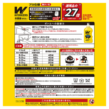 WORKERS液体洗剤 02
