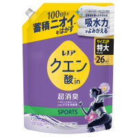 クエン酸in 超消臭 衣類のすすぎ消臭剤 SPORTS / 詰め替え / 730ml / リフレッシュリリーの香り