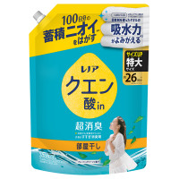 クエン酸in 超消臭 衣類のすすぎ消臭剤 部屋干し / 詰め替え / 730ml / フレッシュグリーンの香り
