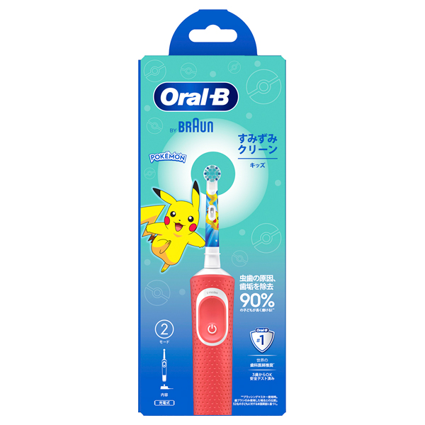 すみずみクリーン キッズ 電動歯ブラシ / 本体 / レッド / 1本