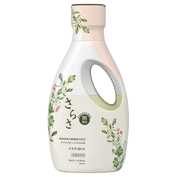 洗濯洗剤 液体 / 600g / 本体 / ほのかでやさしい柑橘系の香り