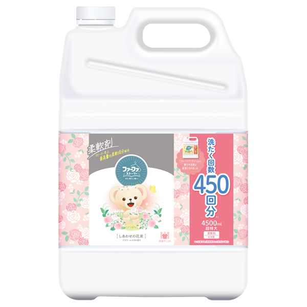 ストーリー柔軟剤しあわせの花束 / 4200ml / 詰替 / 花畑をイメージした、フラワームスクの香り