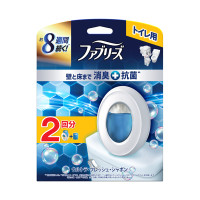 消臭芳香剤 トイレ用 壁と床まで消臭+抗菌 / 本体(詰め替え入り) / つめかえ入り本体ケース1個、つめかえ1個 / ウルトラ・フレッシュ・シャボン