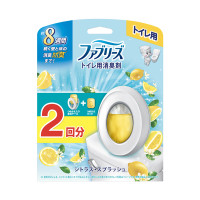 トイレ用消臭剤 / 本体+詰め替え / つめかえ入り本体ケース1個、つめかえ1個 / シトラス・スプラッシュ