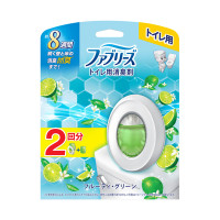 トイレ用消臭剤 / 本体+詰め替え / つめかえ入り本体ケース1個、つめかえ1個 / フルーティ・グリーン
