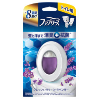 消臭芳香剤 トイレ用 壁と床まで消臭+抗菌 / 本体(詰め替え入り) / 1個 / フレッシュ・クリーン・ラベンダー