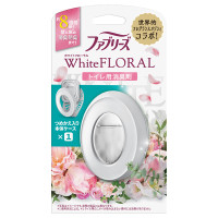 消臭芳香剤 トイレ用 / 本体(詰め替え入り) / 1個 / ホワイトフローラル