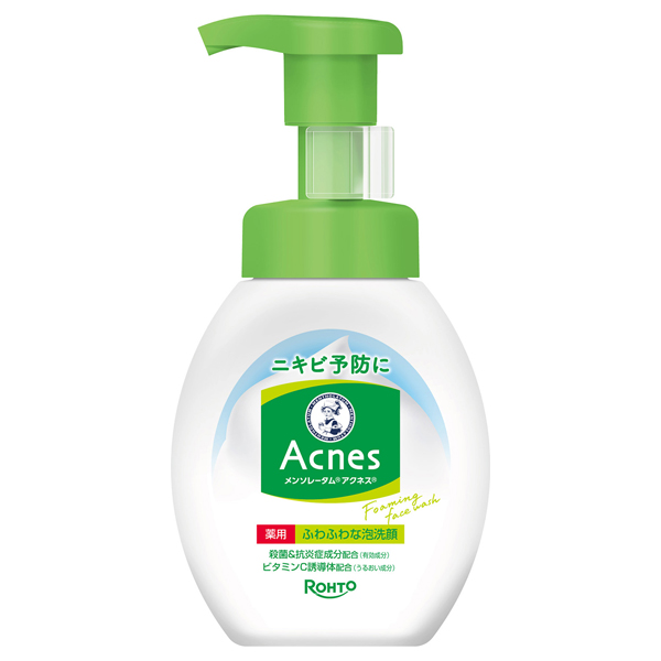 薬用ふわふわな泡洗顔