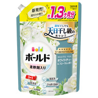 柔軟剤入り 洗濯洗剤 液体 / 詰め替え / 960g / ホワイトティー&フローラルの香り