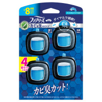 クルマ 自動車エアコン送風口消臭・芳香剤 カビを生えにくく / 本体 / 4個