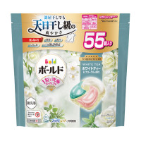 洗濯洗剤 ジェルボール 4in1 / 詰め替え / 55個 / ホワイトティー&フローラルの香り