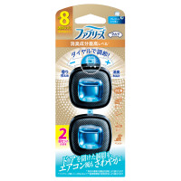 消臭芳香剤 車用 イージークリップ 消臭成分最高レベル / 本体 / 2個 / フレッシュシャボン