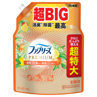 消臭スプレー PREMIUM 消臭+除菌成分最高レベル配合 衣類・布製品用消臭剤 / 詰め替え / 1240ml / シトラス&ガーデンの香り