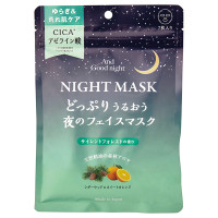 アンドグッドナイト夜のフェイスマスク / 7枚 / 森林浴のような落ち着く爽快感を感じさせる香り