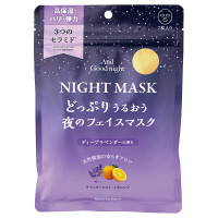 アンドグッドナイト夜のフェイスマスク / 7枚 / 深い安らぎと爽やかさを感じさせる香り