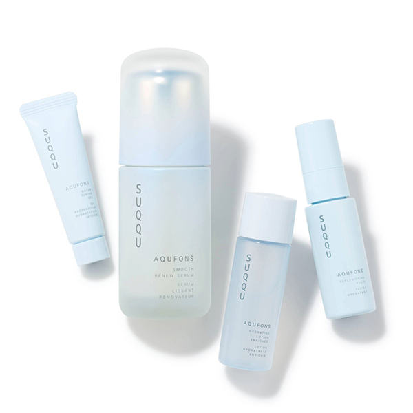 アクフォンス スムース リニュー セラム キット / 50ml、30ml、15ml、10g / セット/限定品 / アクアティックフローラルウッディ