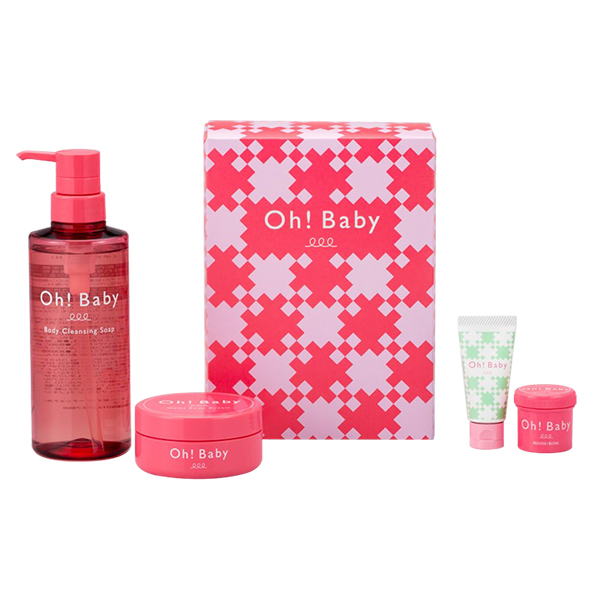 Oh!Baby ボディケアギフト / 400ml、130g、30g、15g / 限定品