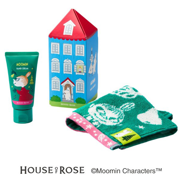 ムーミン ハンドケアギフト PF / 50g、1枚(約25cm×25cm) / 洋ナシと森の葉っぱの香り