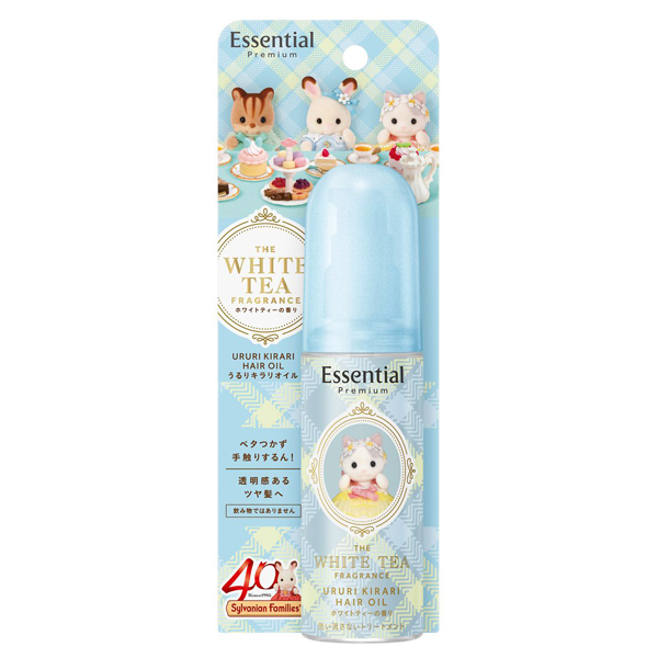プレミアム うるりキラリオイル / 80ml / シルバニアファミリーデザイン / ホワイトティーの香り