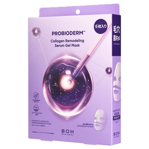 プロバイオダーム(TM)コラーゲンリモデリングゲルマスク6枚セット