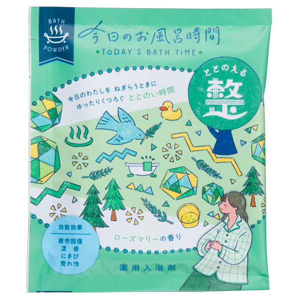 今日のお風呂時間『整』 / 北陸化成(入浴剤・浴用料, 入浴剤・浴用料