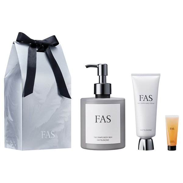 ザ ドレープ ボディ&ハンド ホリデー コフレ 2025(HATSUNONE) / 限定品 / 250g、40g、8mL