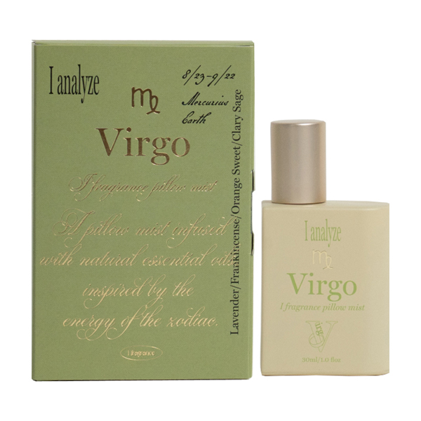 I fragrance pillow mist Virgo《乙女座》 / 30ml