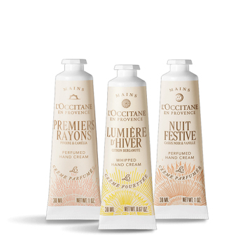 【入荷次第販売開始】ホリデーライツ ハンドクリームトリオ 02