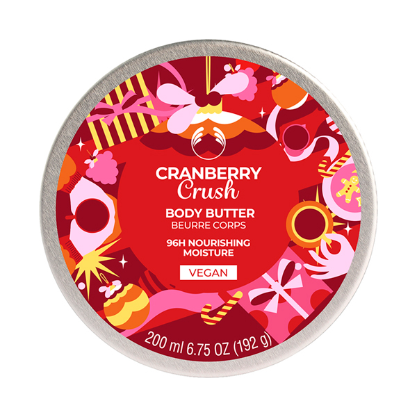 【数量限定】ボディバター クランベリークラッシュ / 200mL
