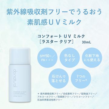 コンフォート UV ミルク [ラスター クリア] N 02
