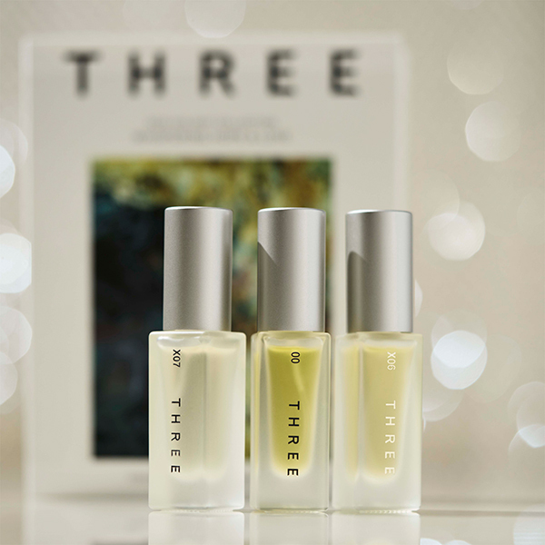 COSME ACADEMIA 3点セット エッセンシャルセンツ ハンド&ボディ ケア キット / THREE(ボディケア