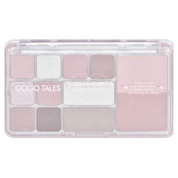 フラッターマルチカラーパレット / 01 ふわりピンク / 14.6g