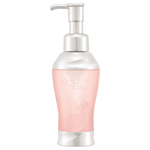 ナイトリペア ヘアオイル / 100ML / サクラ / 夜桜ピーチティーの香り