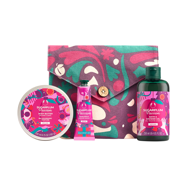ホリデー ボディケアセット シュガープラムパッション / 250mL、200mL、30mL、1個