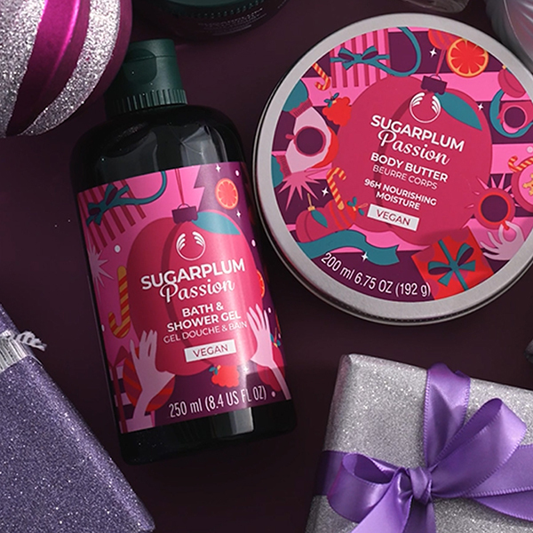 ホリデー ボディケアセット シュガープラムパッション / THE BODY SHOP