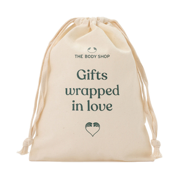 ホリデー限定コットンギフト巾着