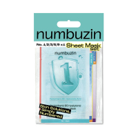 シートマスク5枚入アソートセット / numbuzin(フェイス用シートパック
