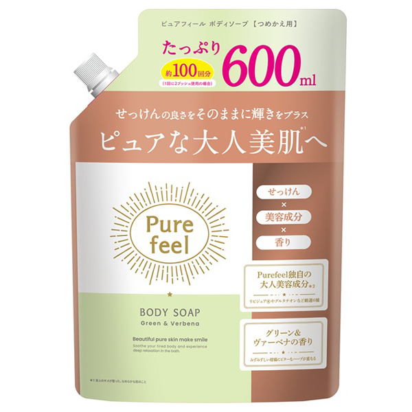 ボディソープ / 600ml / 詰替用 / グリーン&ヴァーベナの香り