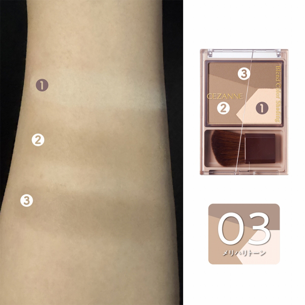 ブレンドカラーシェーディング / 03 メリハリトーン / 5.0g 1