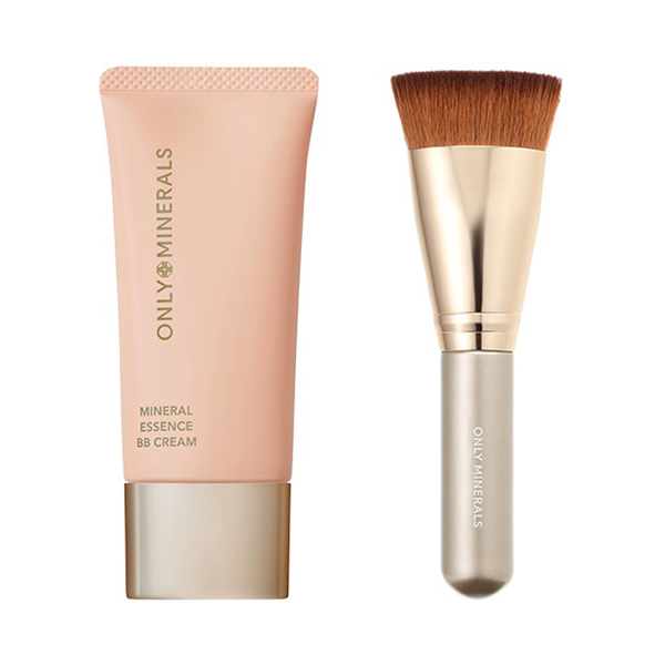 ミネラルエッセンスBBクリームN+クリーミーメイクブラシ付きセット / ライトオークル / 25g、1本